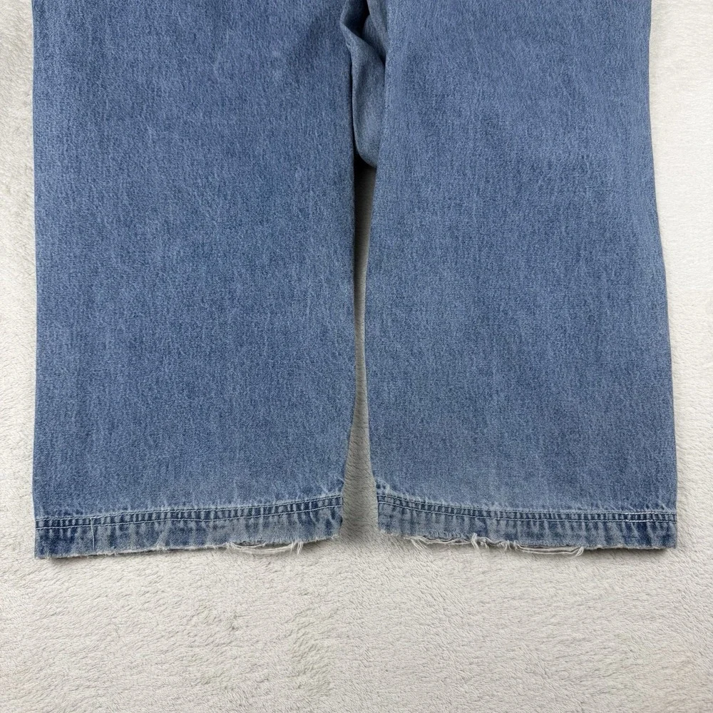 VTG 90's Retro Vasco Jeans‎ USA Women's Rainbow Carpenter Overalls Sz M PRIDE